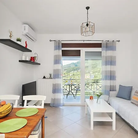 Esperides Quiet Apartment Aigli With Amazing View Apartamento