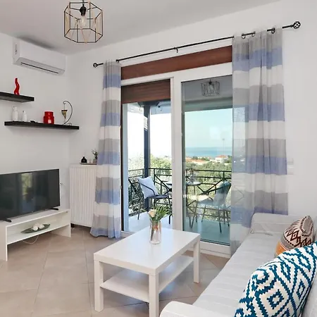 Daire Esperides Quiet Aigli With Amazing View Skopelos