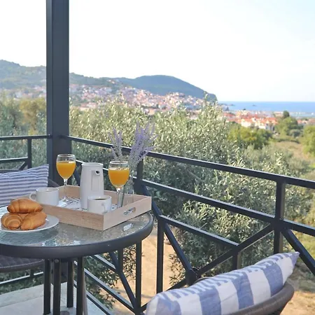 Esperides Quiet Apartment Aigli With Amazing View Skopelos